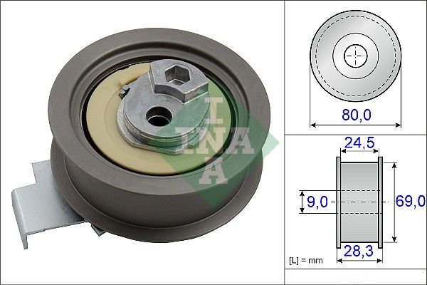 WILMINK GROUP Pingutusrull,Hammasrihm WG1252639